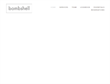Tablet Screenshot of bombshellsantamonica.com